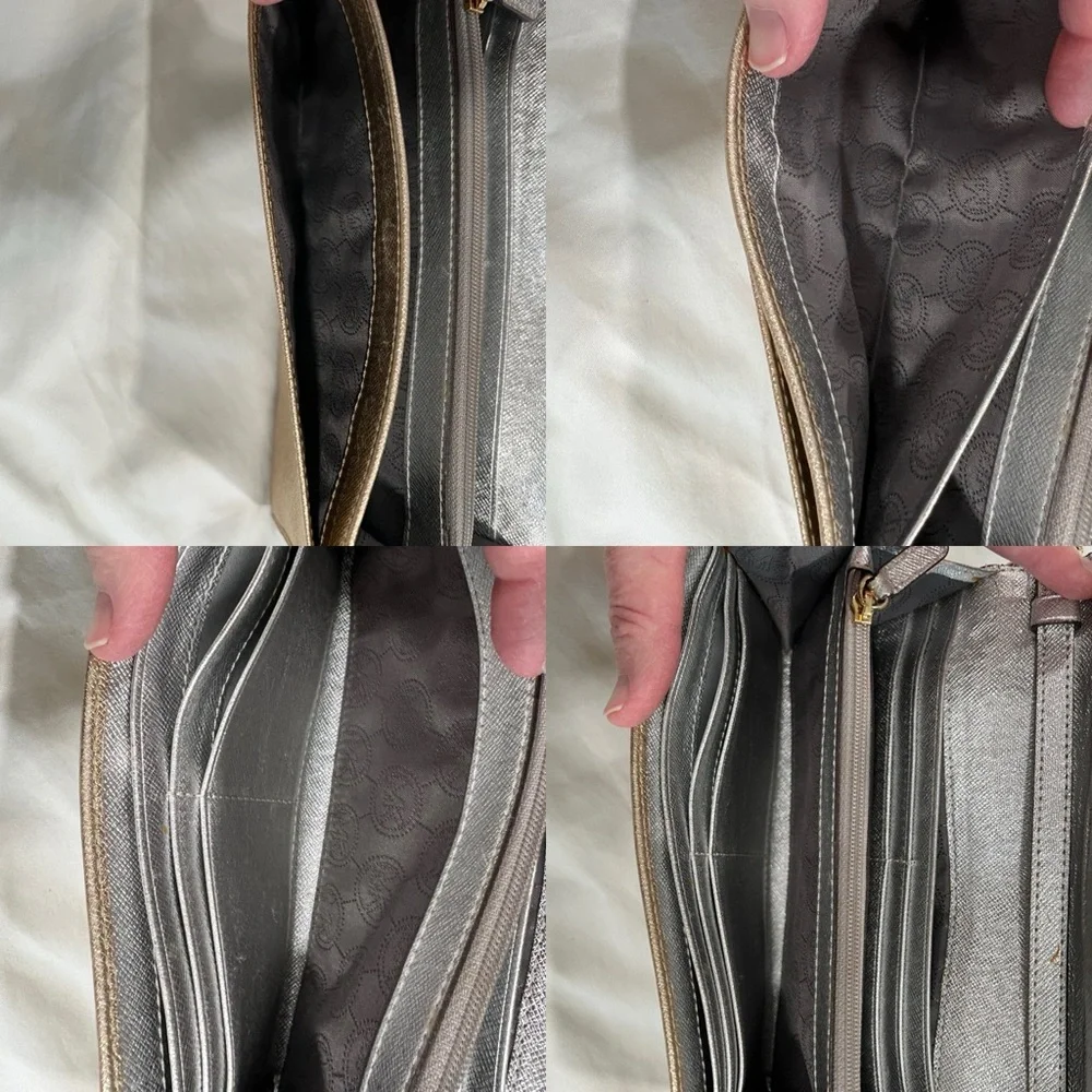Wallet Gold Crossbody Bag - Picture 6 of 15